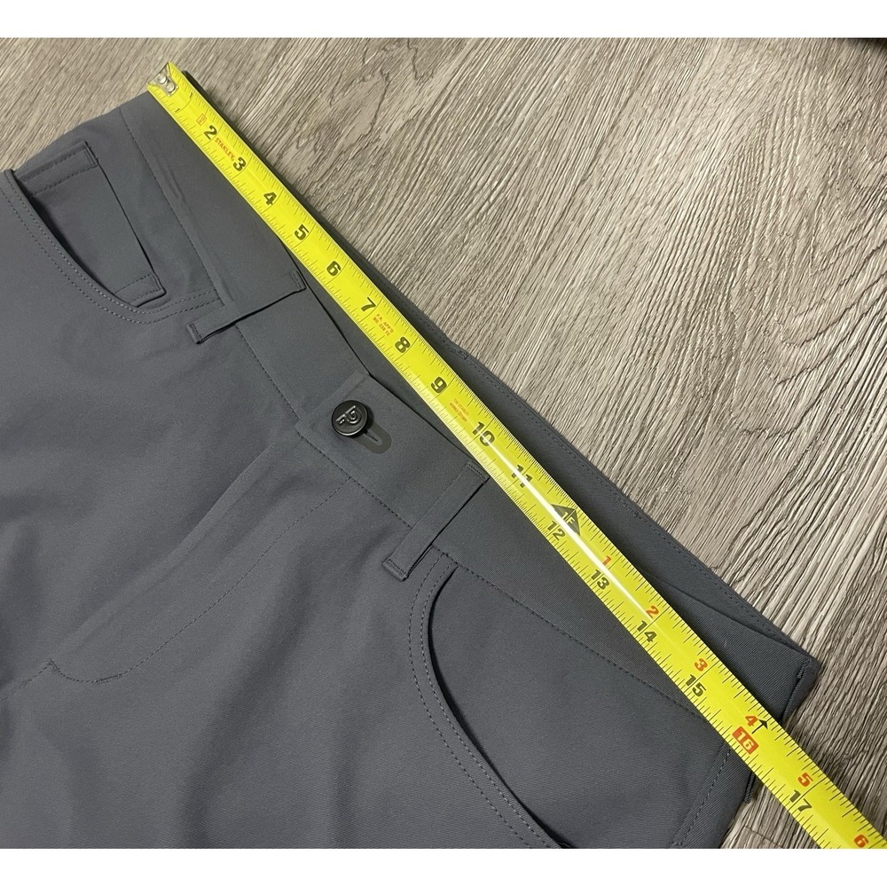 Public Rec Pants Mens 32x34 Gray Dealmaker Chino Golf Performance Nobull Tech - Picture 7 of 11